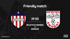 First friendly in Dubai